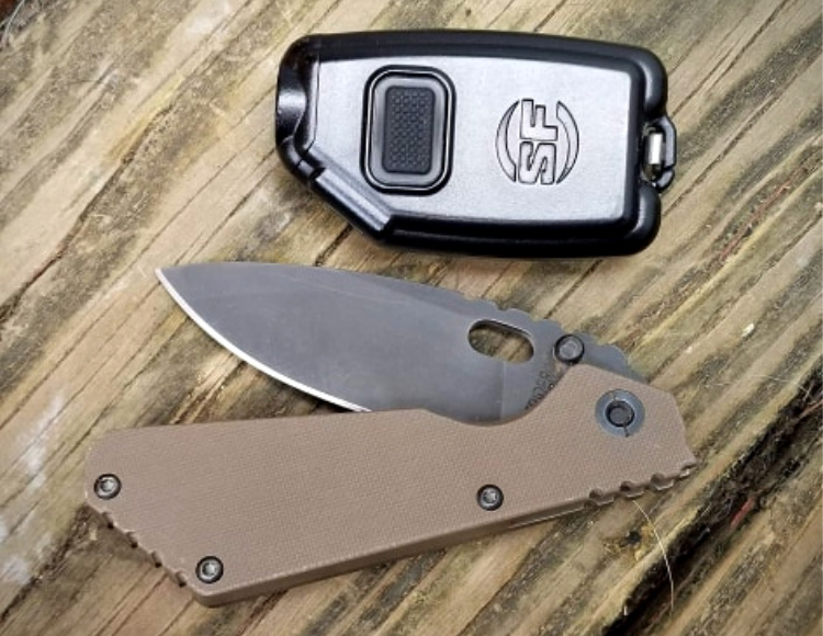 Two of my most used EDC items: the Sidekick and a Strider PT.