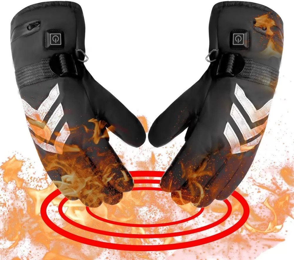 Image showing the romifly with a fire effect because they are heated gloves.